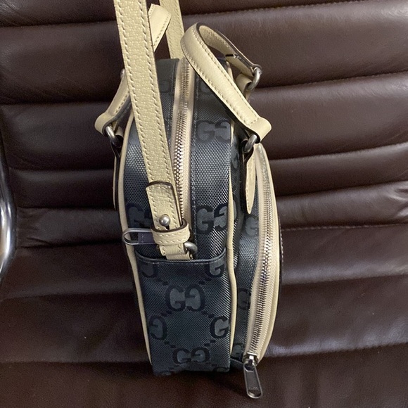Gucci unisex off the grid GG supreme monogram logo handle crossbody bag NEW - Picture 5 of 9